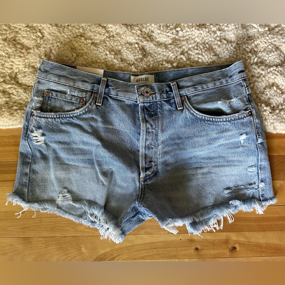 NWT Agolde Parker Short, Size 31, color: Swapmeet
